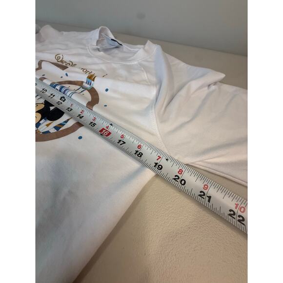 Walt Disney World 50th Anniversary Mickey Mouse Lighweight Sweatshirt Size Small - Picture 9 of 10